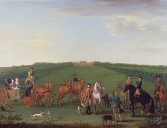 The Beauchamp-Proctor Family and Friends at Langley Park, Norfolk